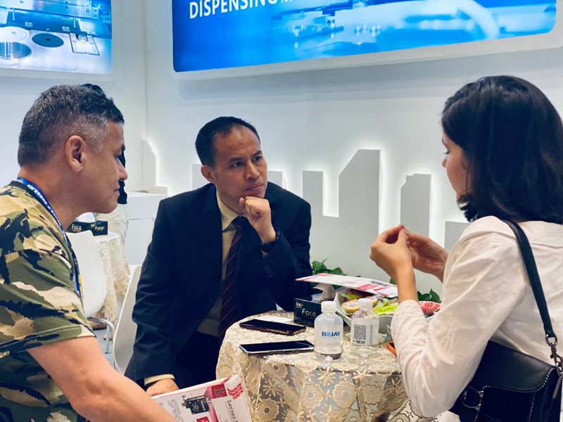博杰股份携“精密智能点胶bsport体育官网的解决方案”亮相nepcon asia 2021